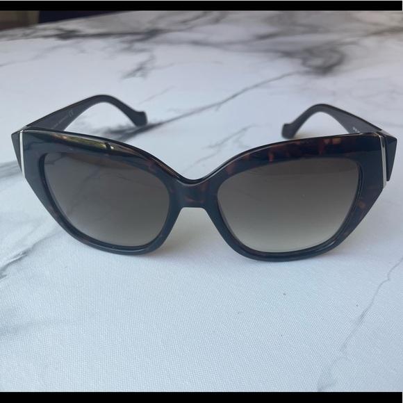 Balenciaga Sunglasses Tortoiseshell Oversized - Picture 4 of 6